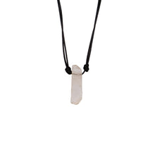 Load image into Gallery viewer, Necklace Leather Stick Stones