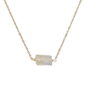 Necklace Horizontal Stone