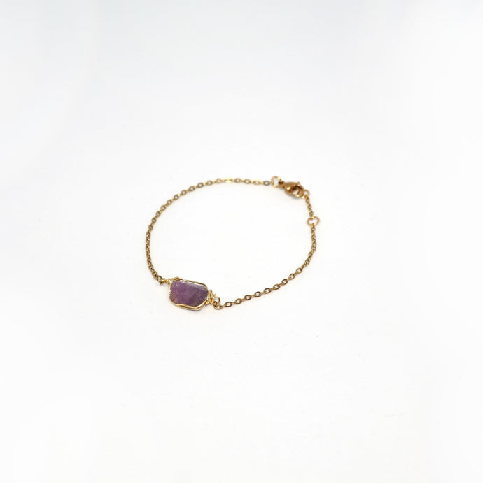 Bracelet Cage Natural Stones