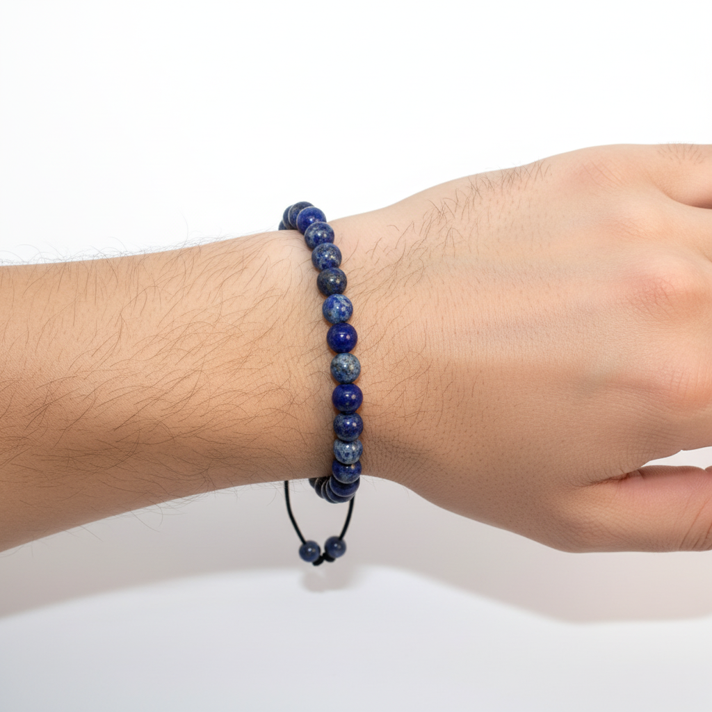 Bracelet Man Lapis Lazuli All 8mm