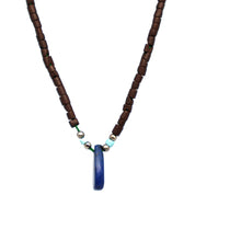 Load image into Gallery viewer, Necklace Green Thread Beads