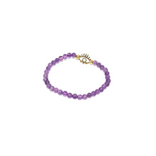 Load image into Gallery viewer, Bracelet Elastic with Gold/Silver Charms