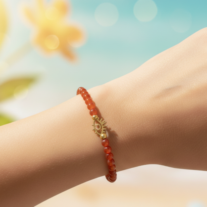 Bracelet Elastic with Gold/Silver Charms