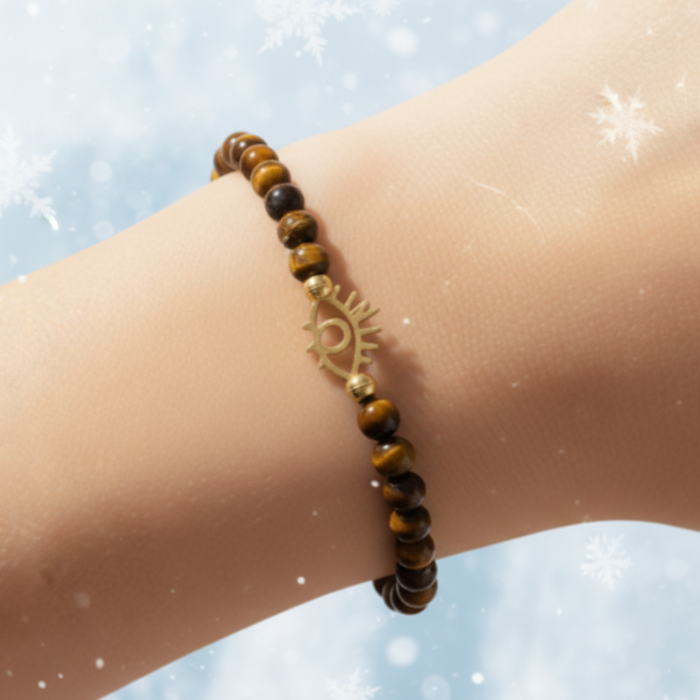 Bracelet Elastic with Gold/Silver Charms