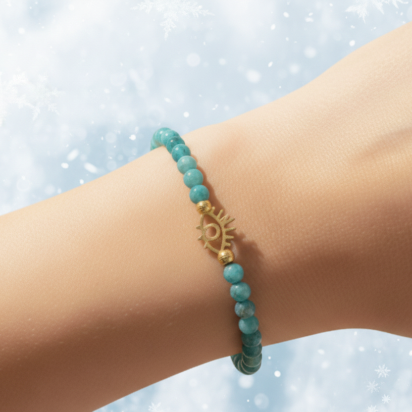 Bracelet Elastic with Gold/Silver Charms