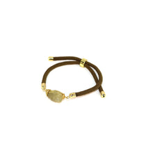 Load image into Gallery viewer, Bracelet Thick Colorful Thread With One Raw Stone