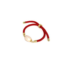 Load image into Gallery viewer, Bracelet Thick Colorful Thread With One Raw Stone