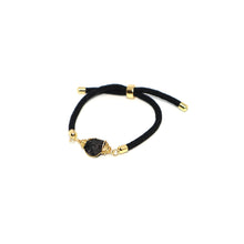 Load image into Gallery viewer, Bracelet Thick Colorful Thread With One Raw Stone
