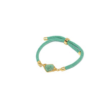 Load image into Gallery viewer, Bracelet Thick Colorful Thread With One Raw Stone