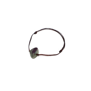 Leather Bracelets Stones Woman