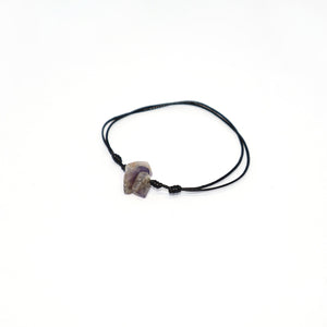 Leather Bracelets Stones Woman
