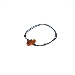 Leather Bracelets Stones Woman