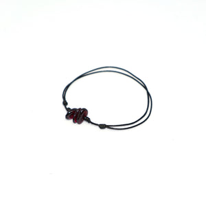 Leather Bracelets Stones Woman
