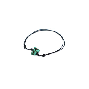 Leather Bracelets Stones Woman