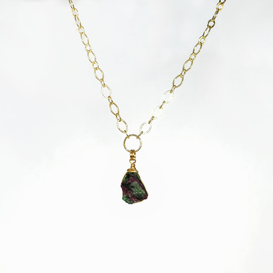 Necklace Thick Stones
