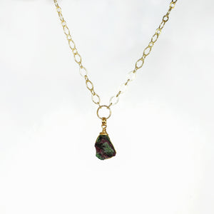 Necklace Thick Stones