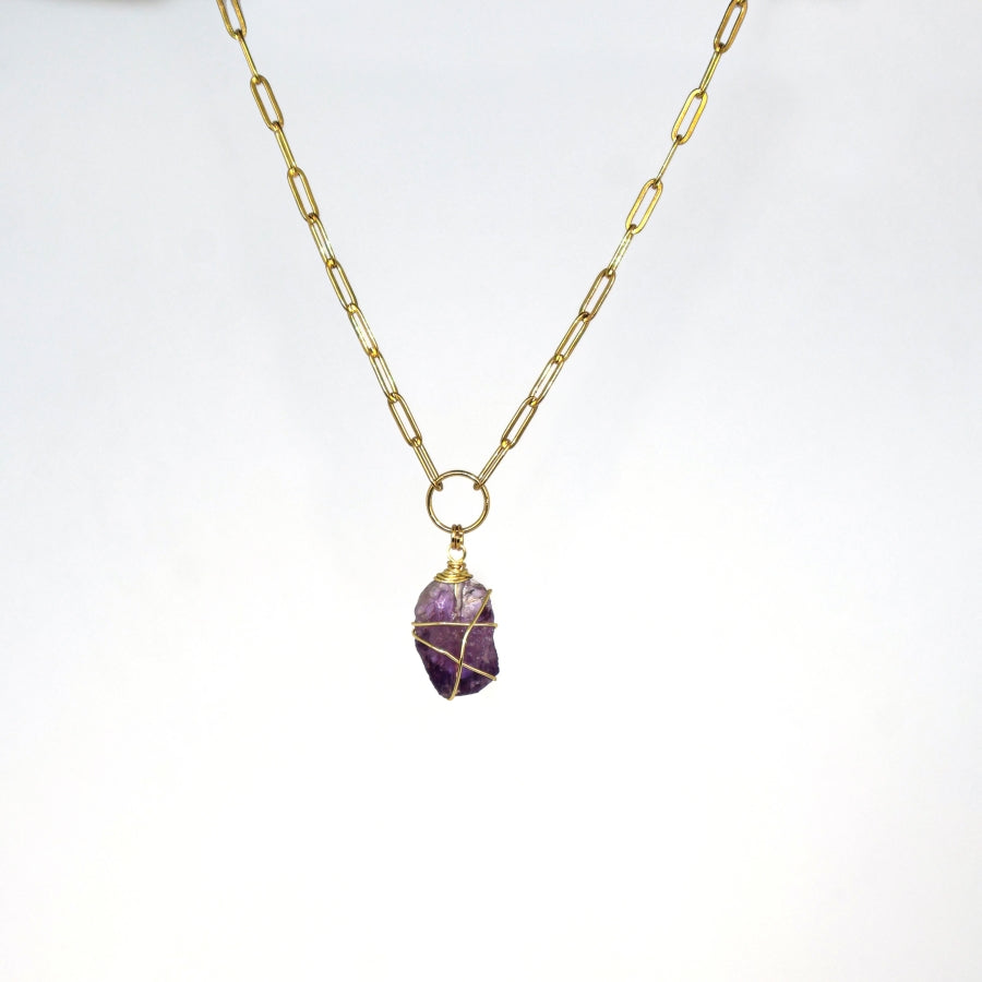 Necklace Thick Stones
