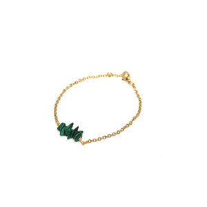 Bracelet Chopped Natural Stones