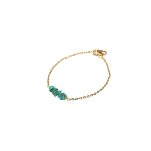 Bracelet Chopped Natural Stones
