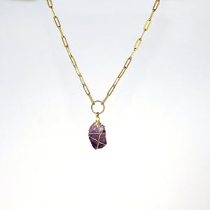Necklace Thick Stones