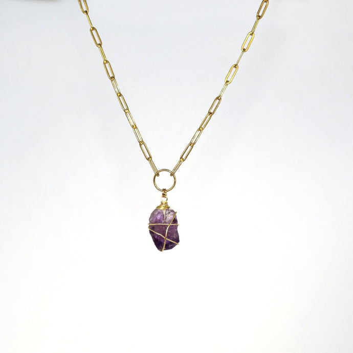 Necklace Thick Stones