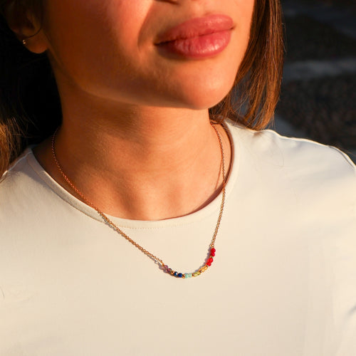 Necklace Beads in the Middle