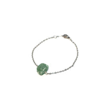 Load image into Gallery viewer, Bracelet Raw Natural Stones (Silver)