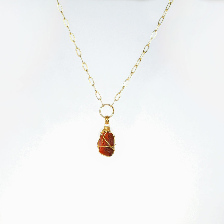 Necklace Thick Stones