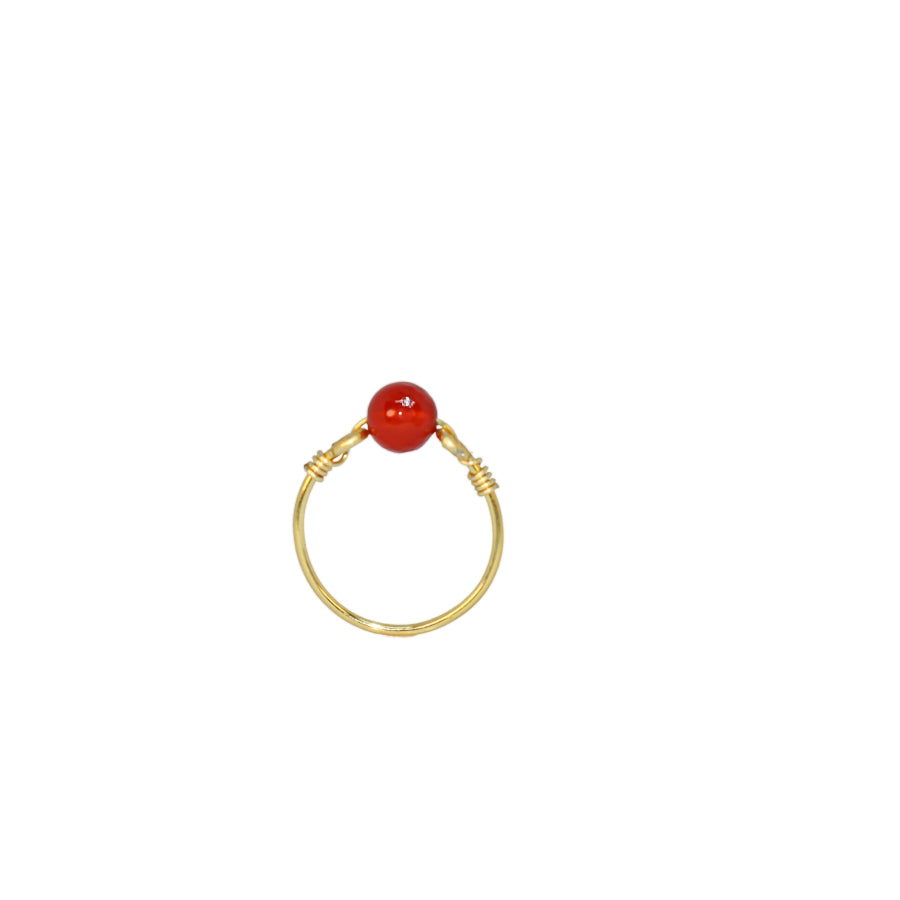 Ring One Bead Stone