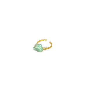 Ring Raw Natural Stones