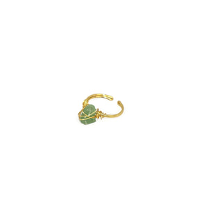 Ring Raw Natural Stones