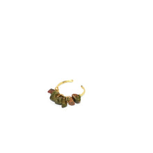 Load image into Gallery viewer, Ring Mini Polish Natural Stones