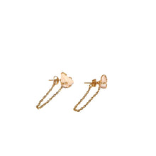 Load image into Gallery viewer, Earrings Spider Stud with Chain Stones
