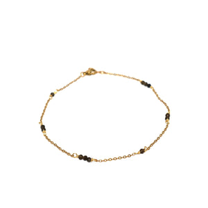 Anklets Beaded Stones Simple