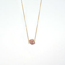 Load image into Gallery viewer, Necklace Raw Natural Stones