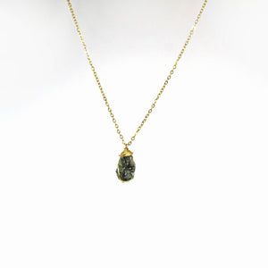 Necklace Cage Natural Stones