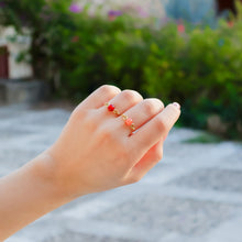 Load image into Gallery viewer, Ring One Bead Stone