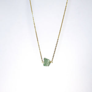 Necklace Raw Natural Stones