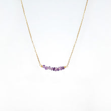 Load image into Gallery viewer, Necklace Chopped Natural Stones