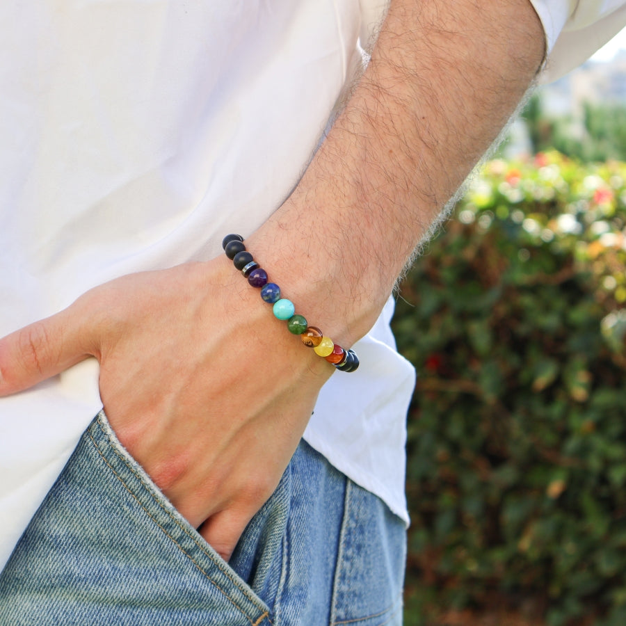 Bracelet Man Chakra Balancing 8mm