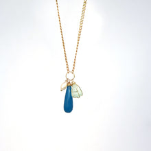 Load image into Gallery viewer, Necklace Sailor with Crystals and Pearls