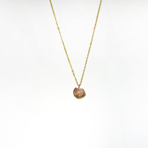 Necklace Raw Natural Stones