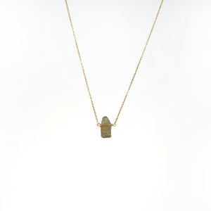 Necklace Raw Natural Stones
