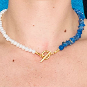 Necklace Half Chopped-Half Beads Sailor