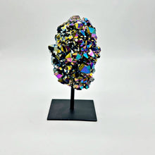 Load image into Gallery viewer, Titanium Quartz Stone Metal Base