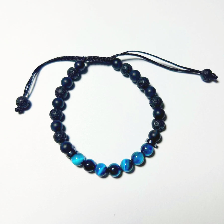 Bracelet Onyx/Lava 6mm Various Stones