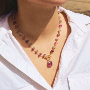 Necklace Beads with Pearl/Stone