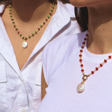 Load image into Gallery viewer, Necklace Beads with Pearl/Stone