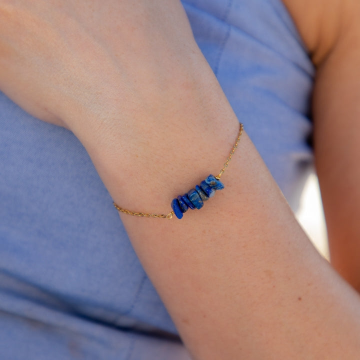 Bracelet Chopped Natural Stones
