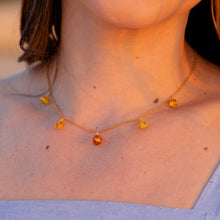 Load image into Gallery viewer, Necklace 5 Stone Raw